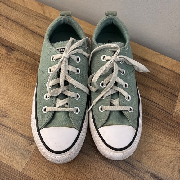 Converse Chuck Taylor All Star Madison Ox Low Sneaker Shoes Light Green - Picture 6 of 10